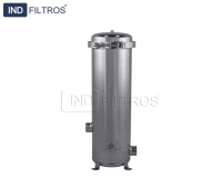 Carcaça de Inox - Filtro Cartucho. Vazão Até 10.000 Litros / Hora;