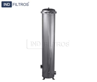 Carcaça de Inox - Filtro Cartucho. Vazão Até 28.000 Litros / Hora;