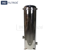 Carcaça de Inox - Filtro Cartucho. Vazão Até 60.000 Litros / Hora;